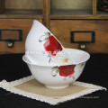 ceramic salad bowl with design ceramic bowl wholesale